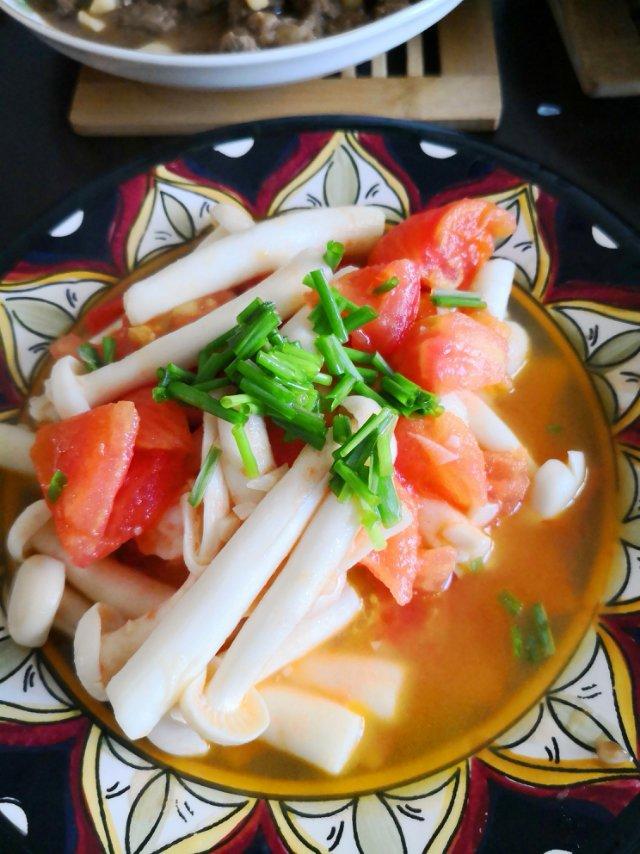 茄汁海鲜菇