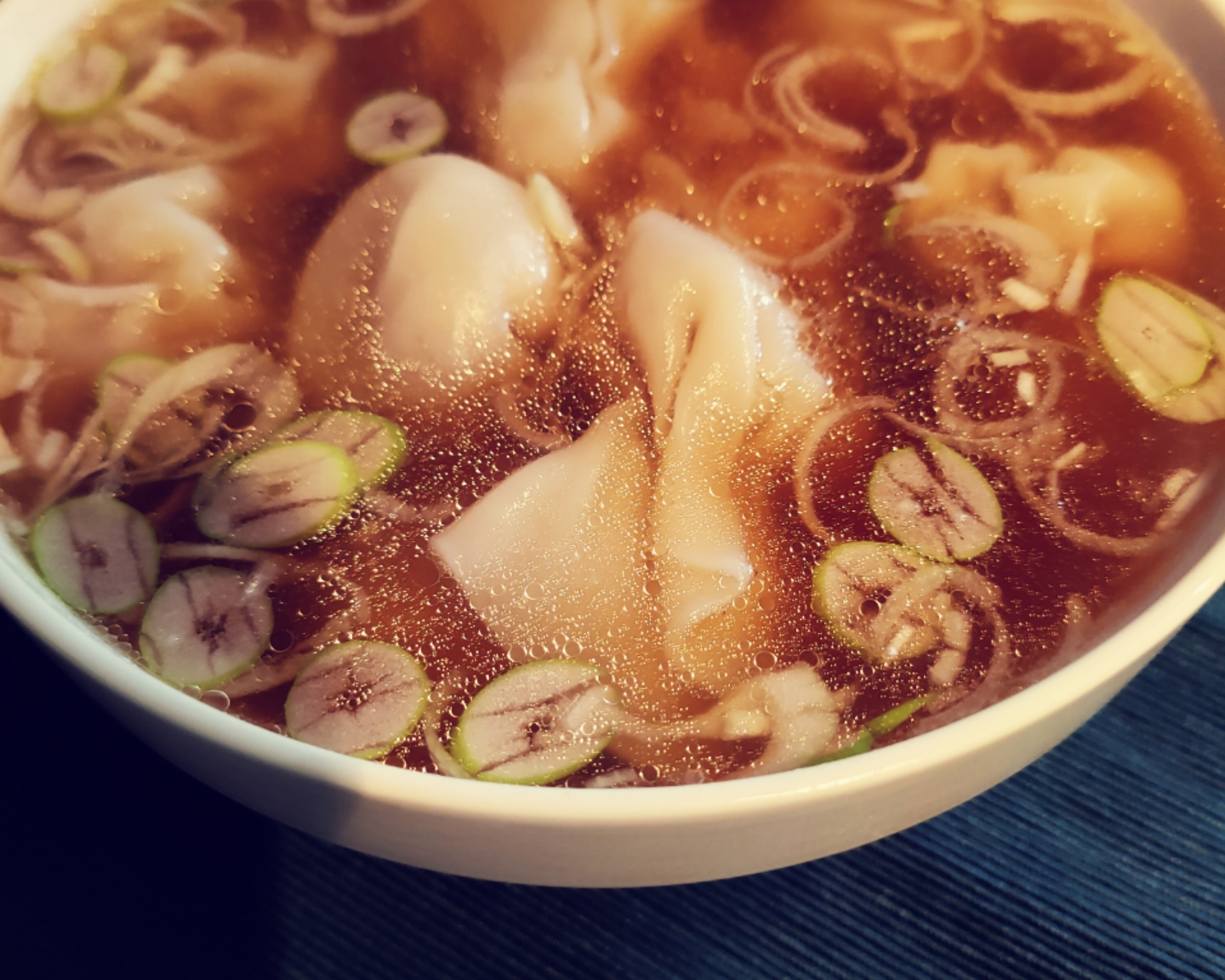 日式馄饨的汤