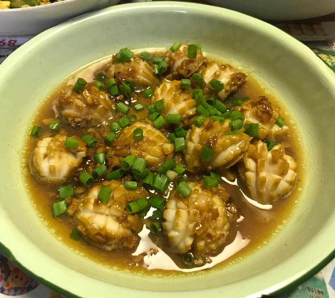 清蒸小鲍鱼【曼达小馆】2017年夜饭