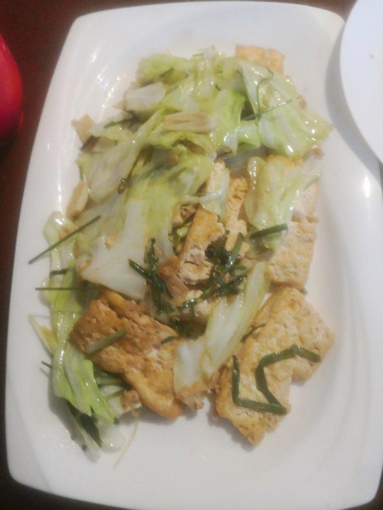 蚝油嫩豆腐