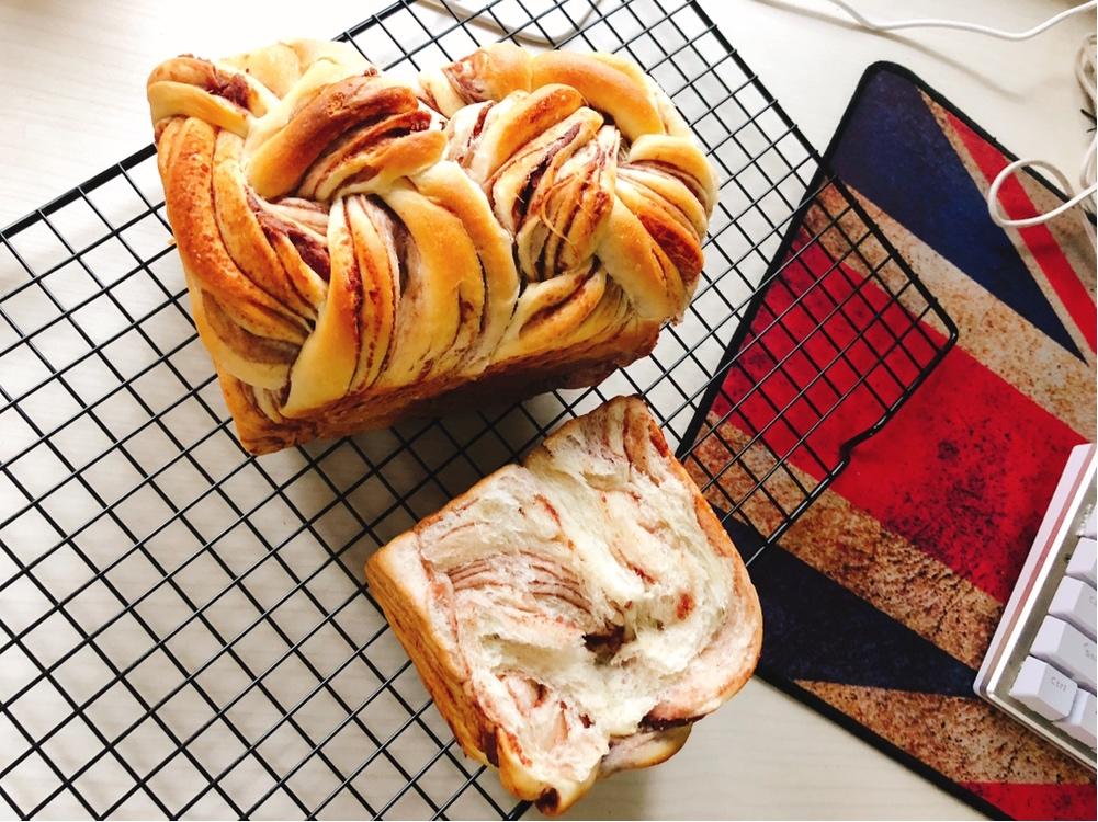 巧克力大理石吐司