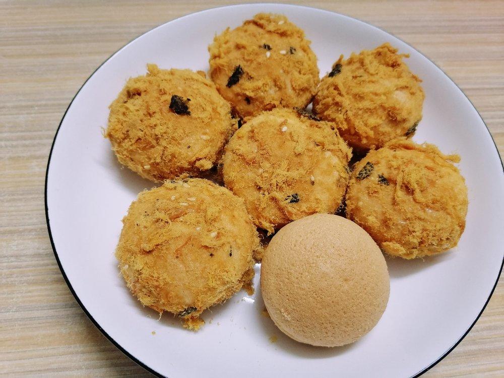 简单快手-媲美鲍师傅-海苔肉松小贝