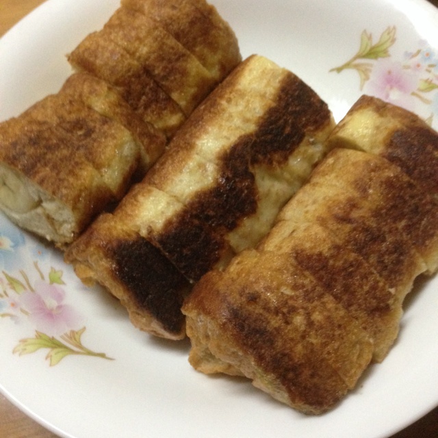 香蕉吐司卷