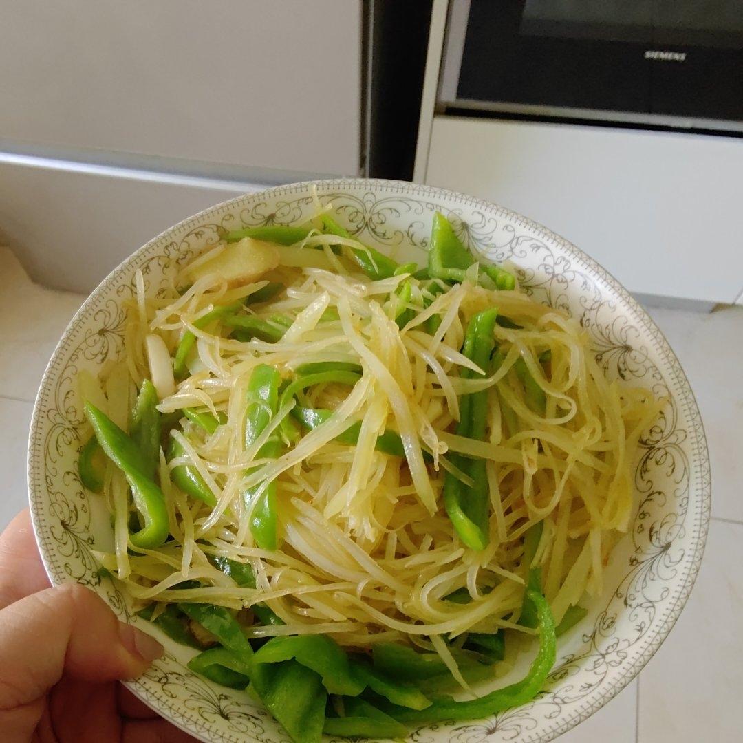 青椒土豆丝