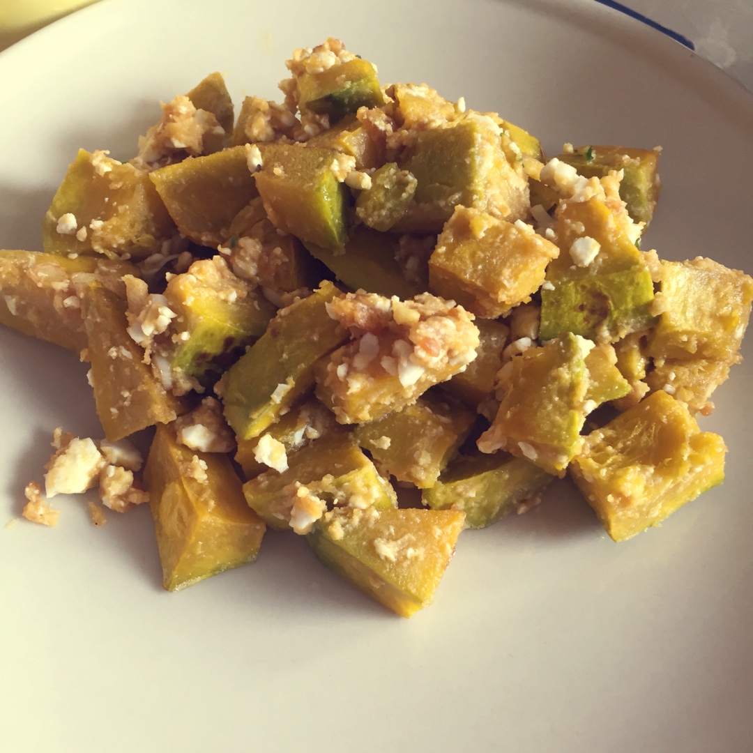 咸蛋焗南瓜（全蛋版）