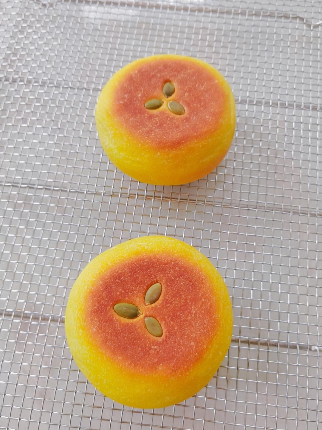 南瓜红豆包