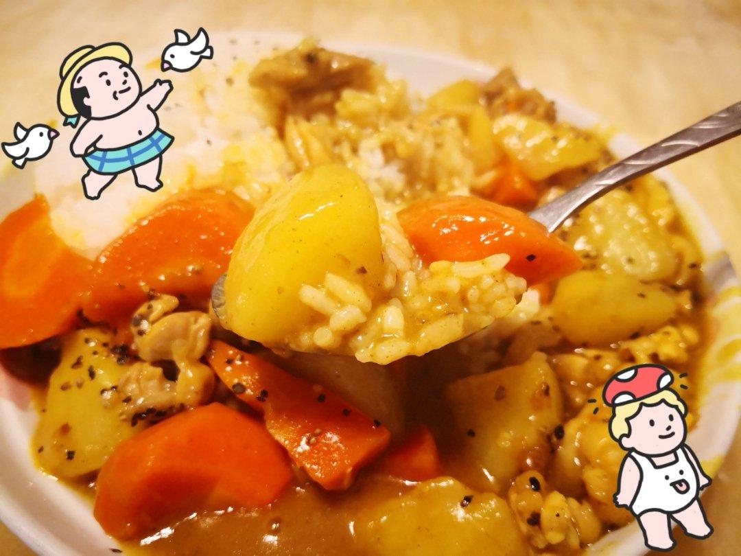 咖喱鸡肉饭