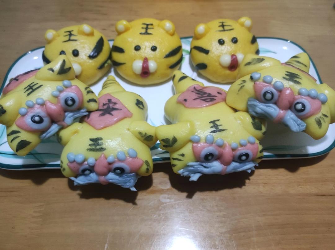 小老虎馒头 I 年夜饭的压轴主食就靠它了