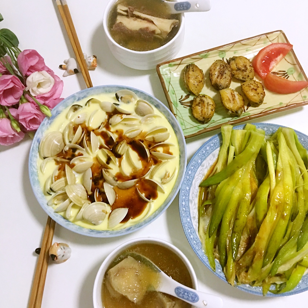 蛤蜊蒸蛋