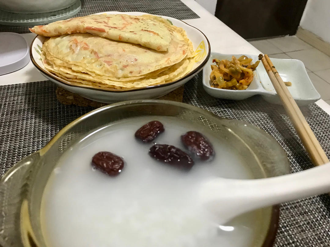 ⭐鸡蛋早餐饼⭐