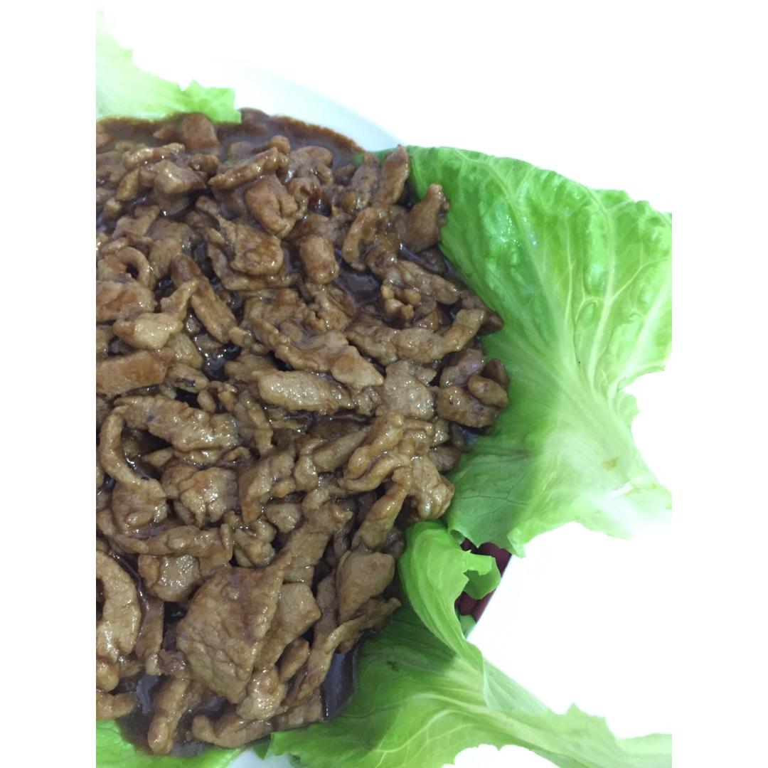 京酱肉丝