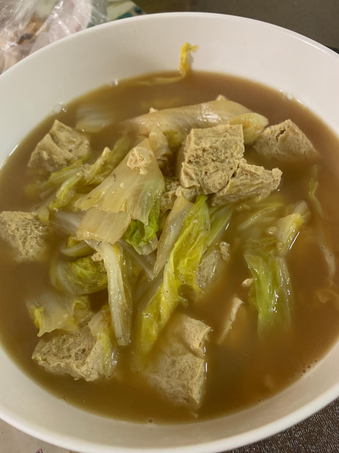 冬季最爱的家常菜！大白菜炖大豆腐或干豆腐