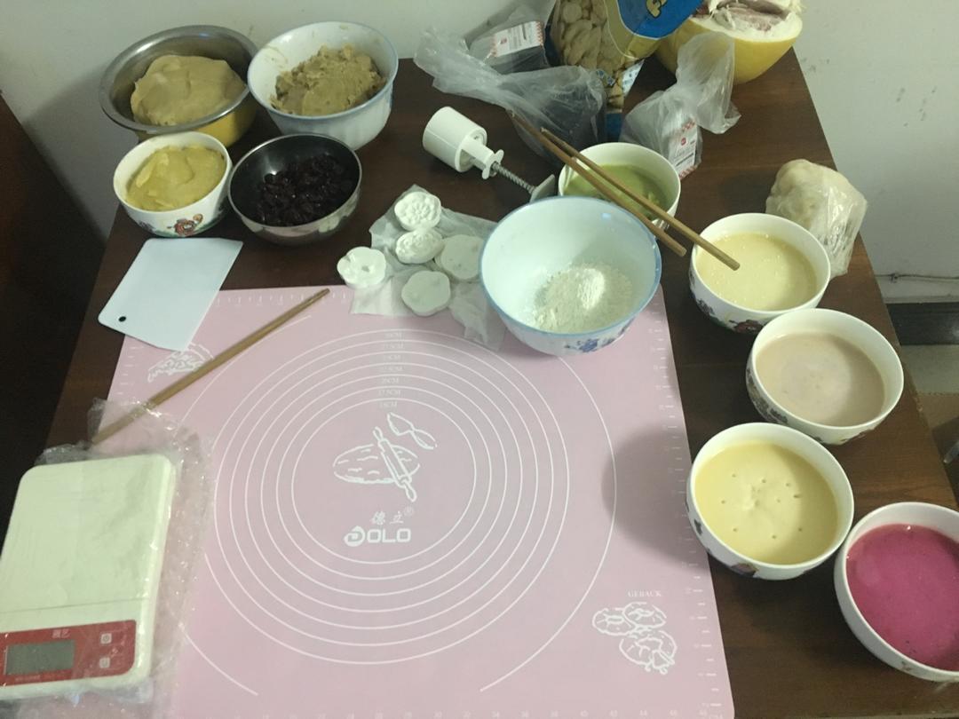 不干不硬的冰皮月饼