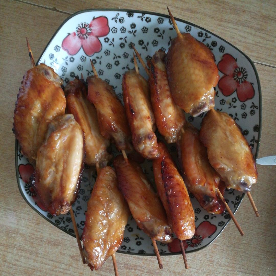 蜜汁鸡翅 Honey Coated Roast Chicken Wings