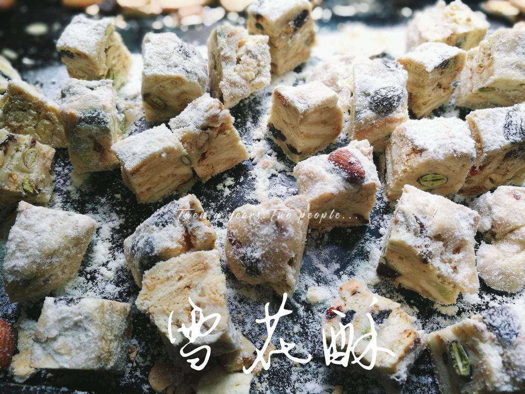 风靡吃货圈的雪花酥