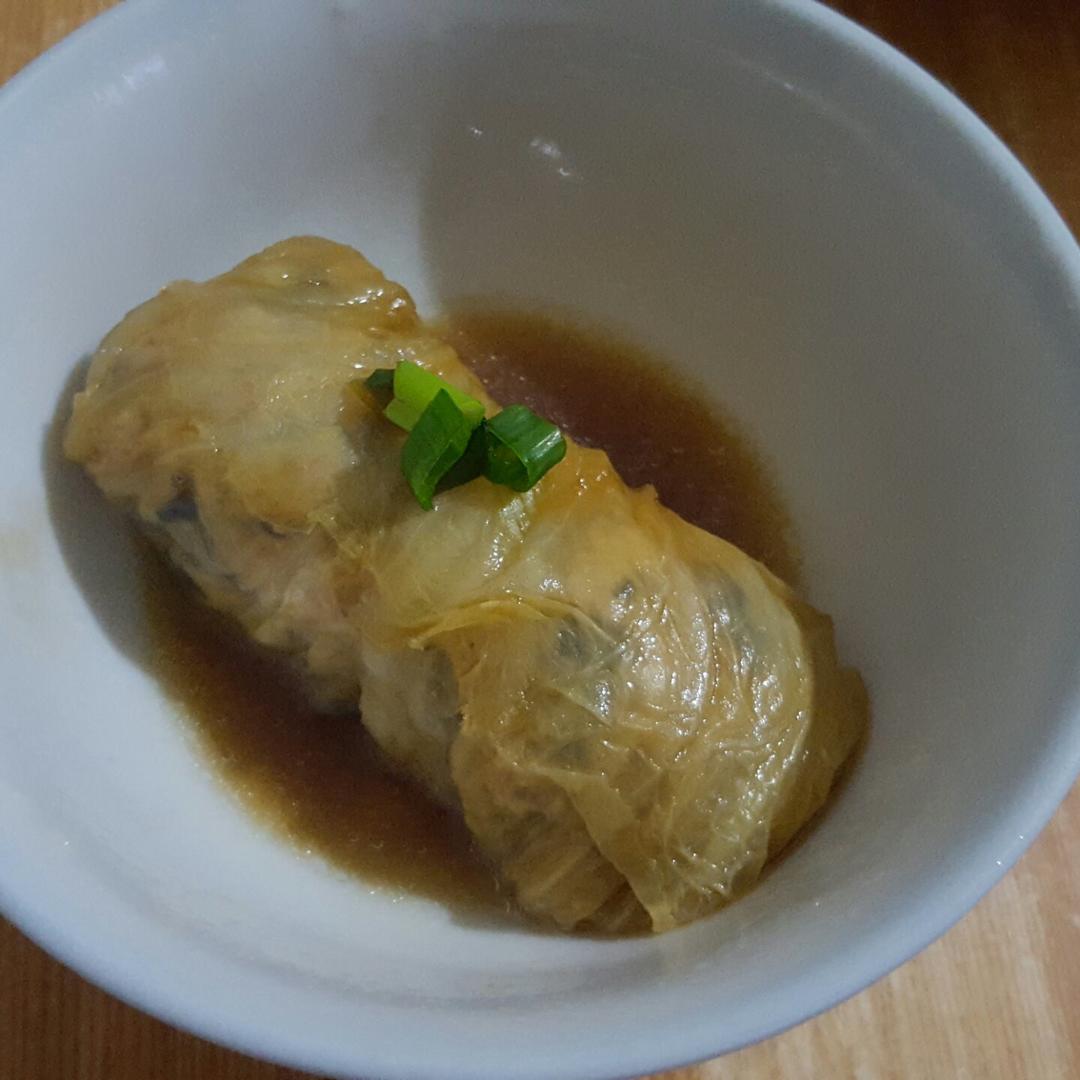 肉酿白菜卷