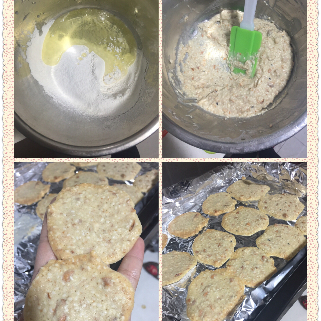 杏仁薄脆饼干