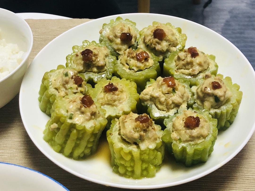 清热解馋的苦瓜酿肉