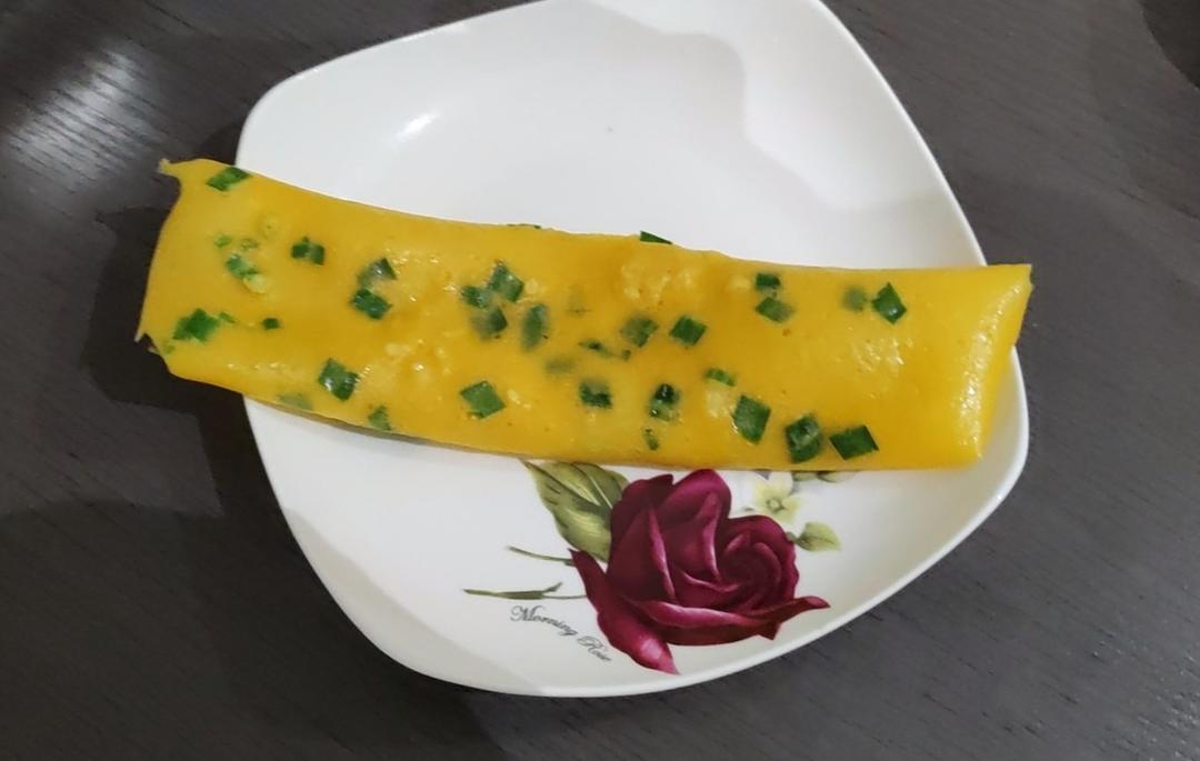 葱花鸡蛋饼