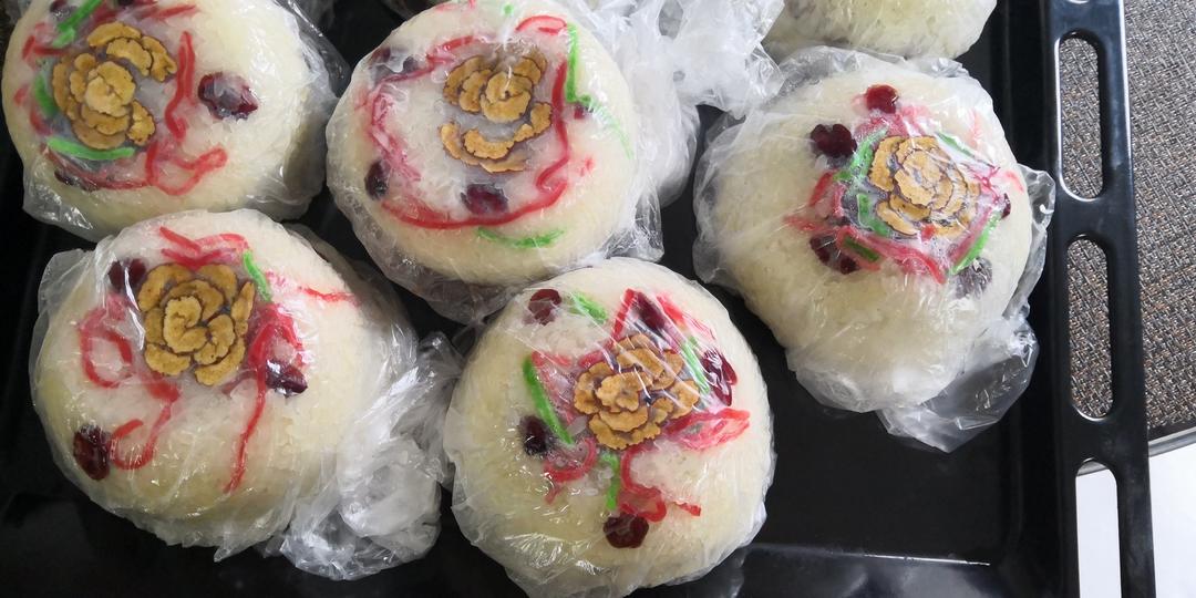 年夜饭必备的椰蓉八宝饭（椰子油版）营养好吃又好做！一碗不够！😀