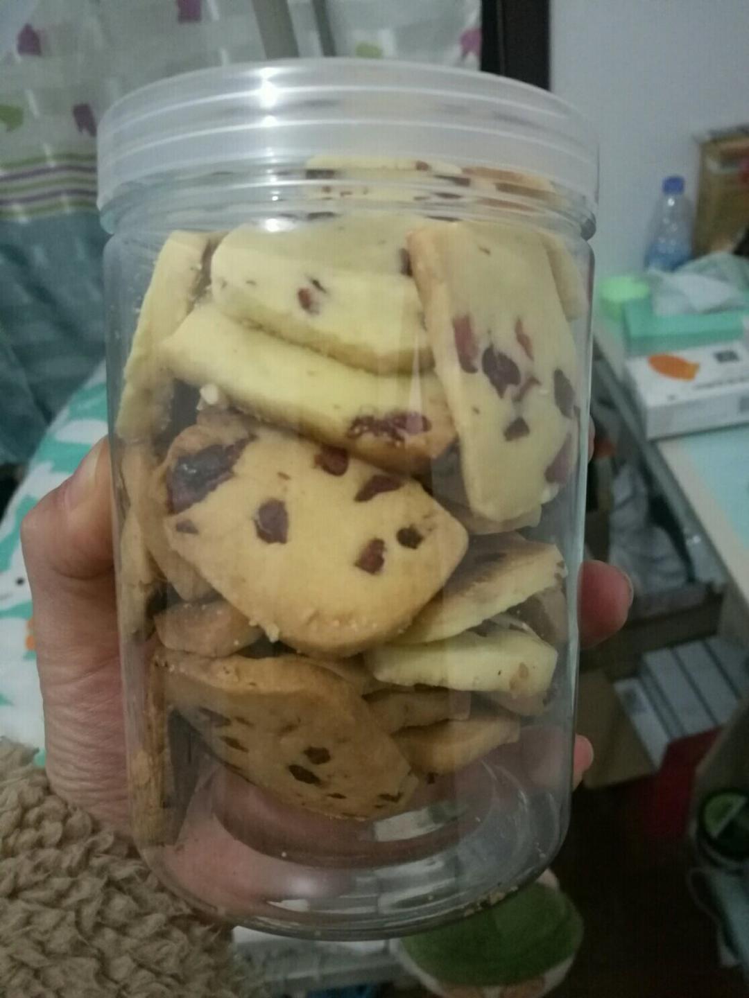 蔓越莓饼干的做法（烤箱做饼干）