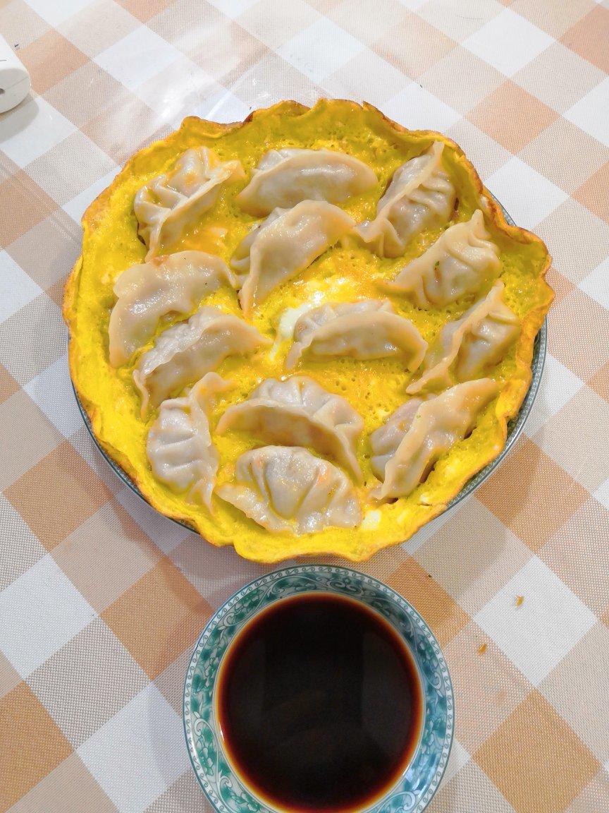 懒人快手抱蛋煎饺