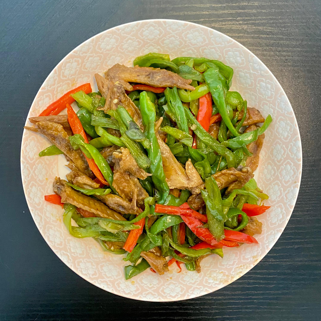 双椒鸡丁（又是超下饭的一道菜）