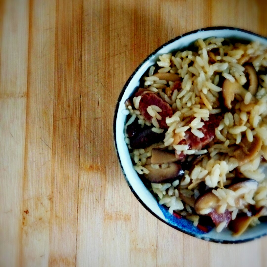 香菇油饭