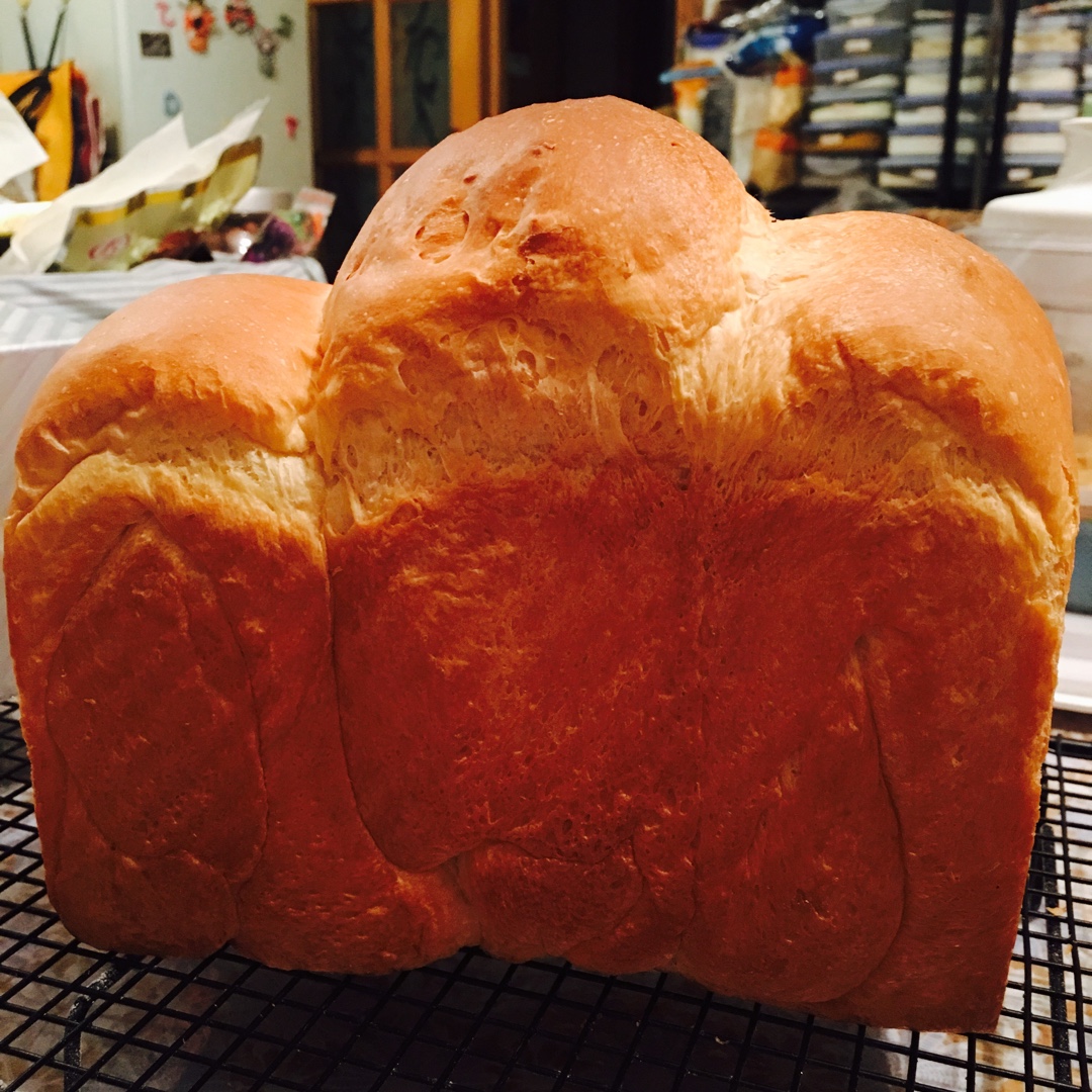 爆发力超强的火炬吐司—海绵酵头吐司