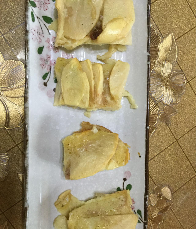 风靡法国的苹果隐形蛋糕