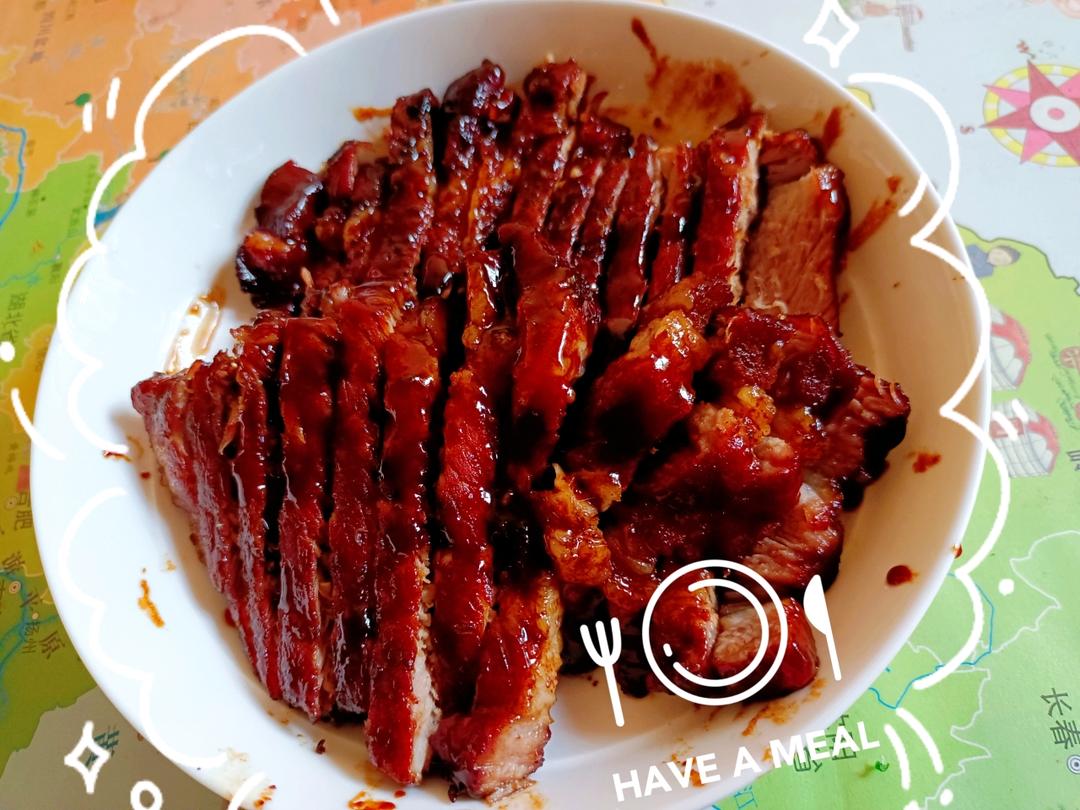 【女儿连干两碗饭】超级简单的家庭版不用烤箱的叉烧也可以用电饭煲零难度下饭神器