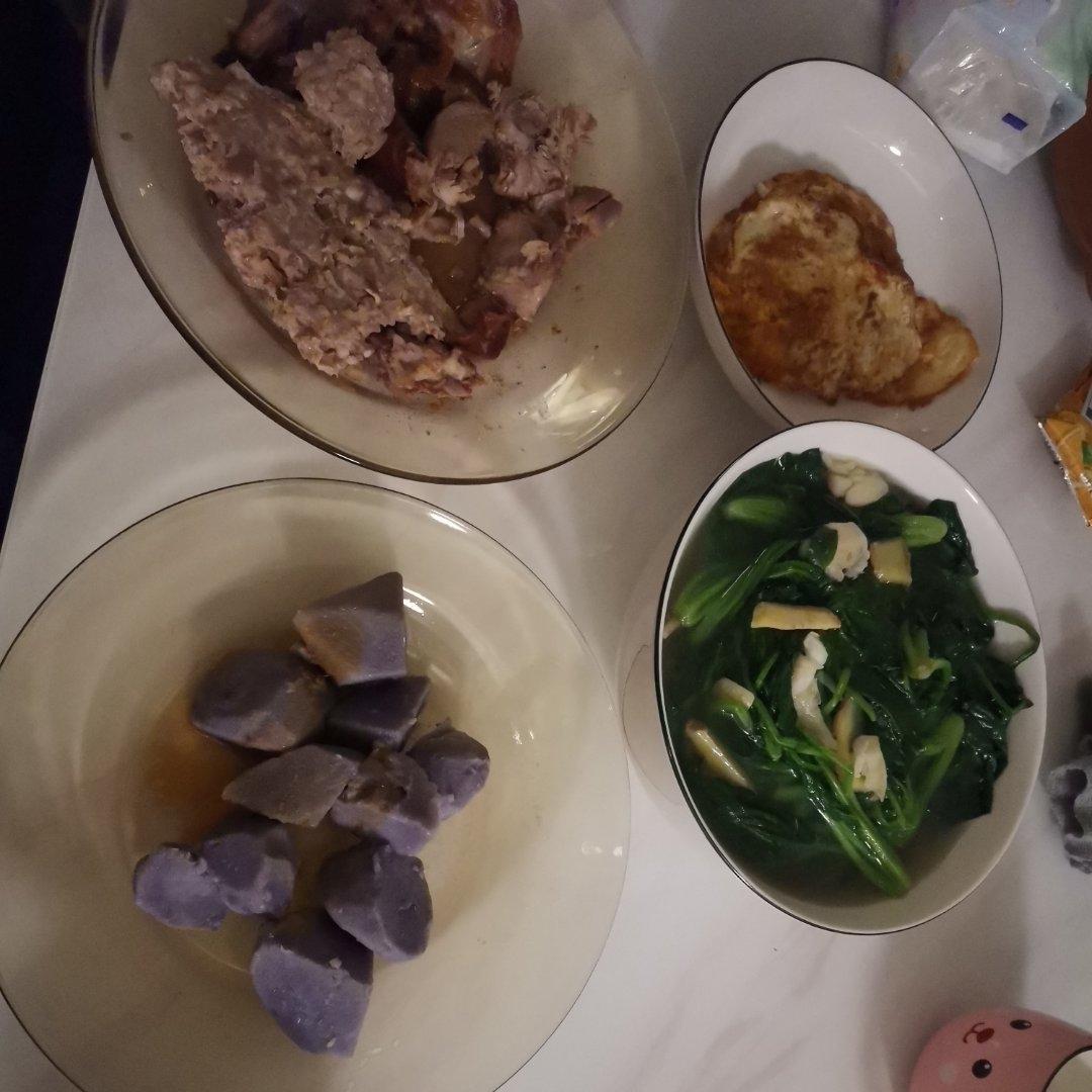 快手菜之上汤菠菜