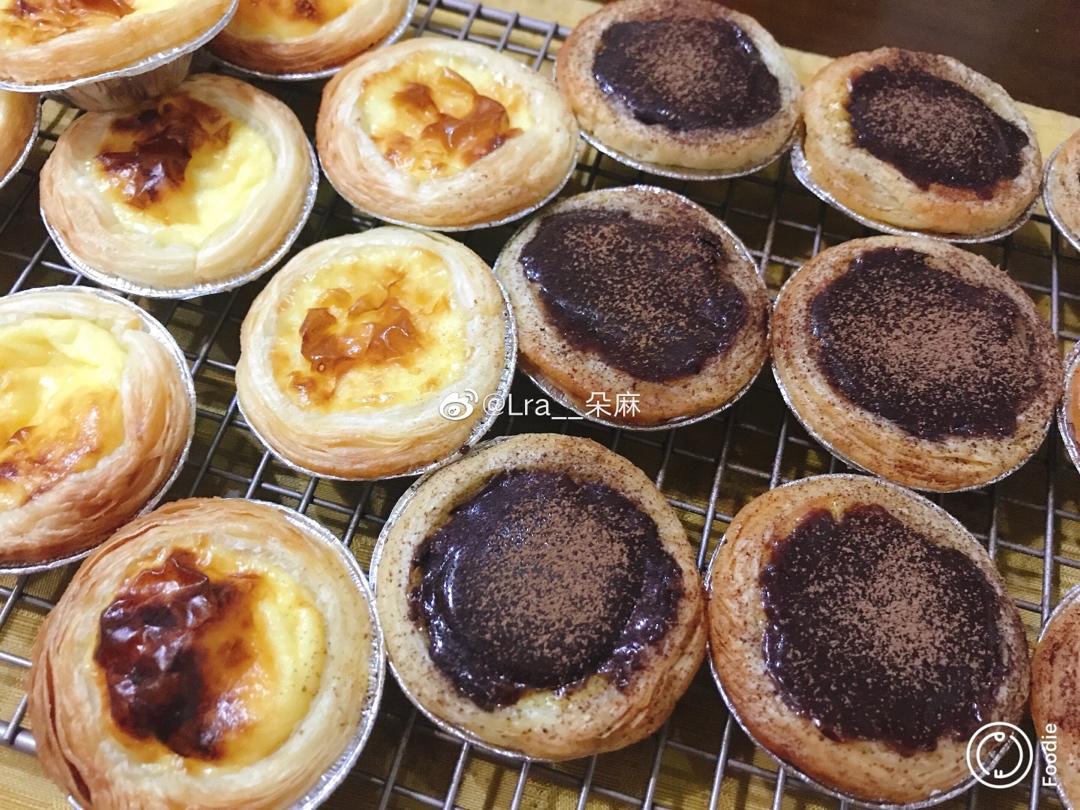 香浓丝滑❗️🔥一口爆浆的巧克力脏脏蛋挞❗️