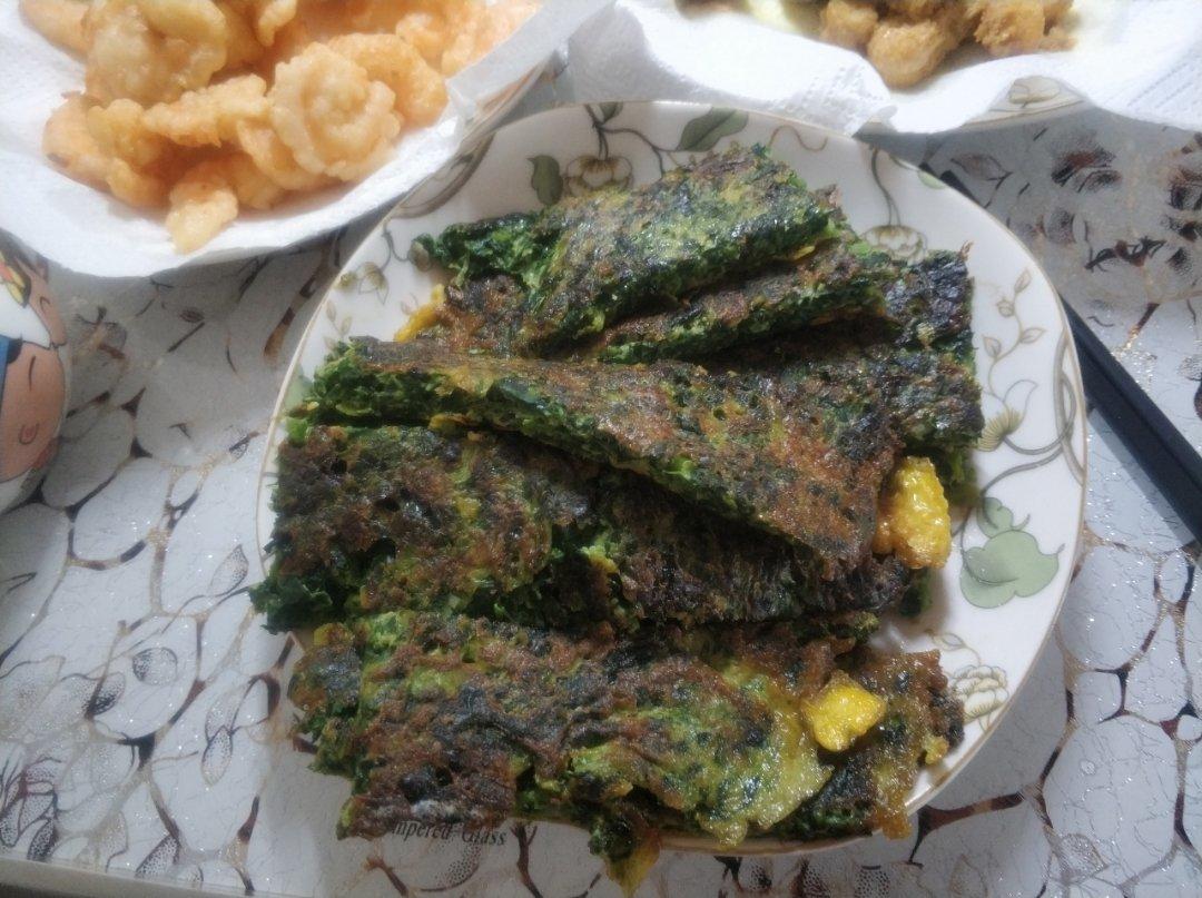 低脂菠菜蛋饼