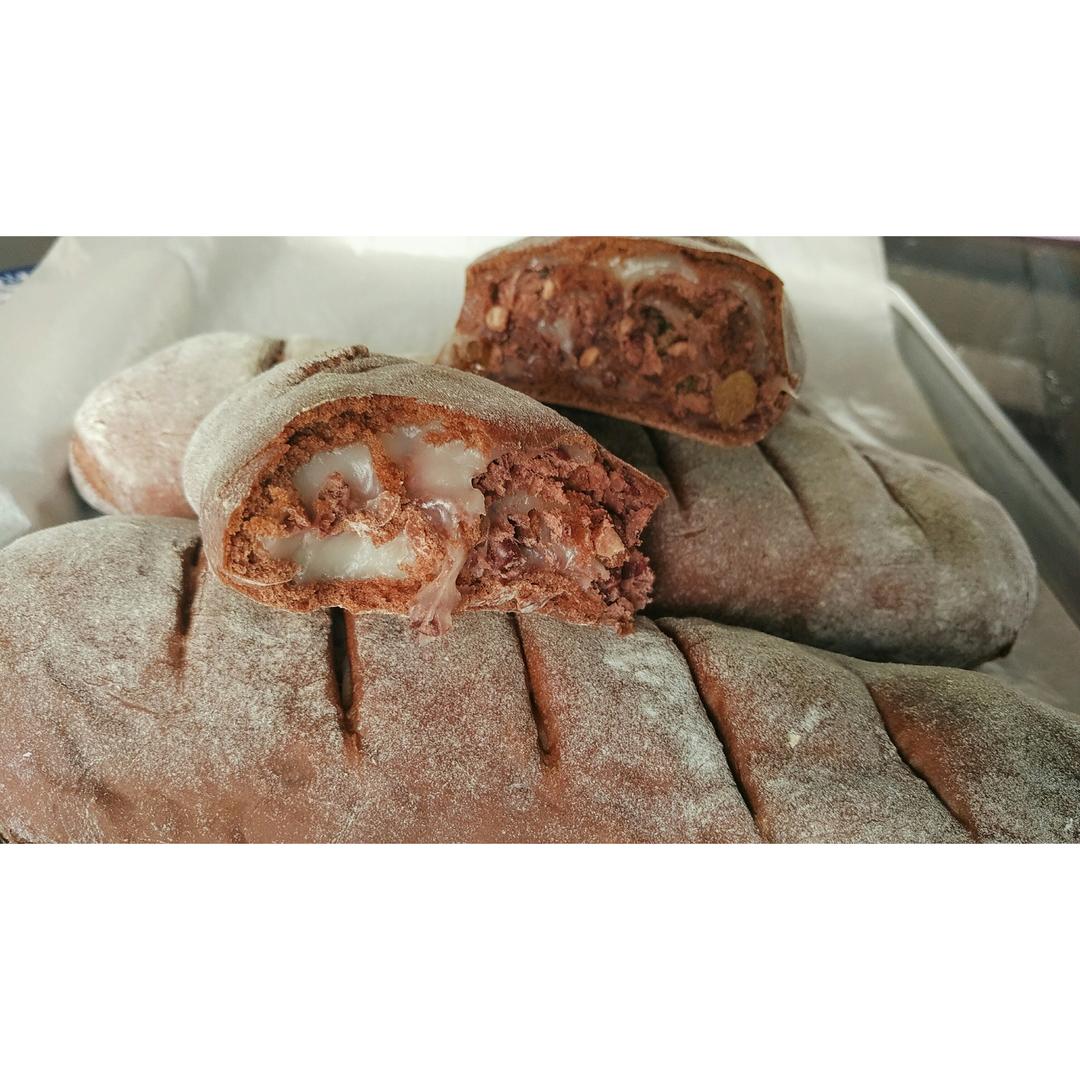 麻薯夹心可可（抹茶）软欧