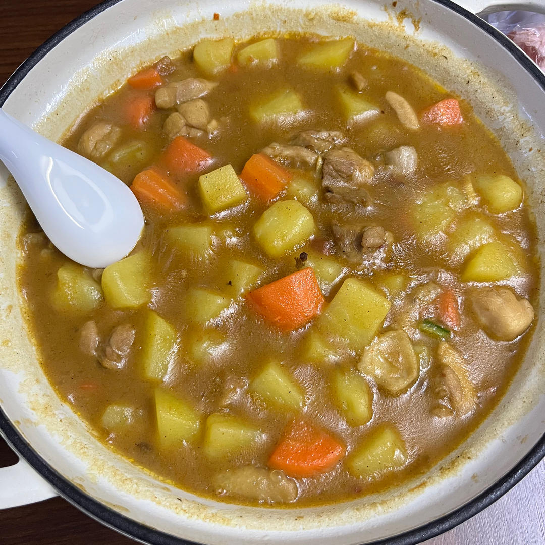 土豆咖喱鸡肉