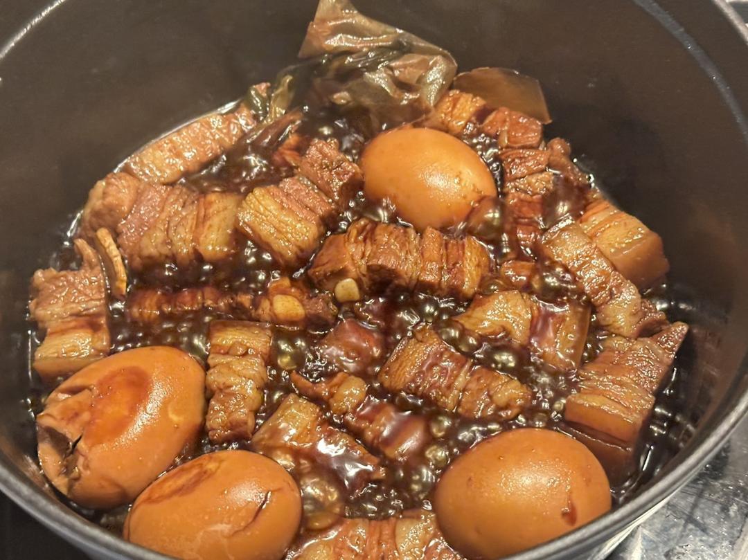 不硬不柴、果味红烧肉