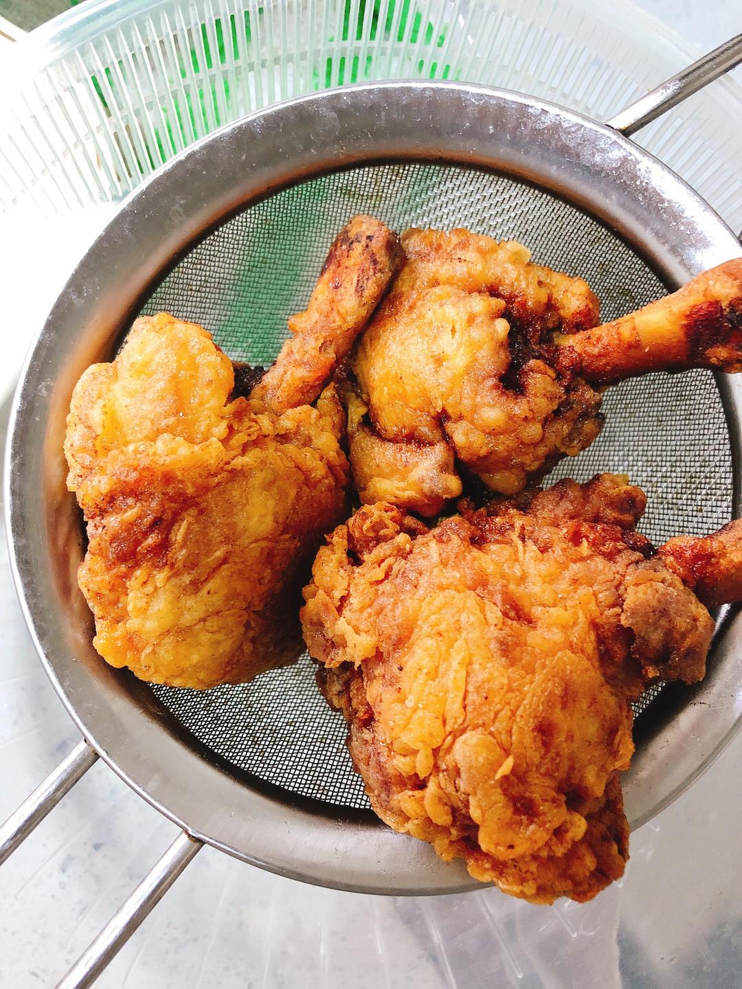 香酥炸鸡腿的做法