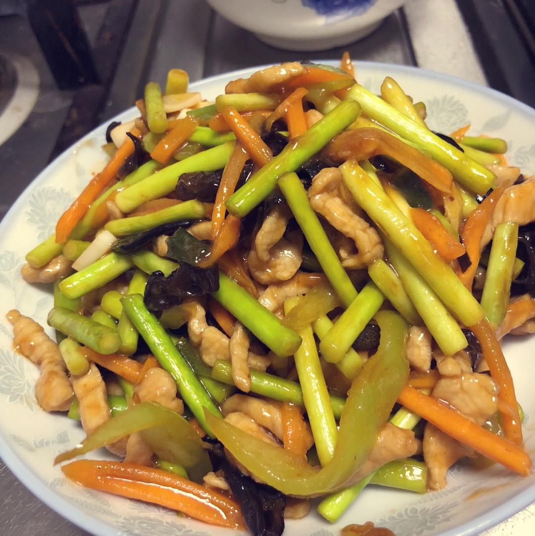 简易版鱼香肉丝