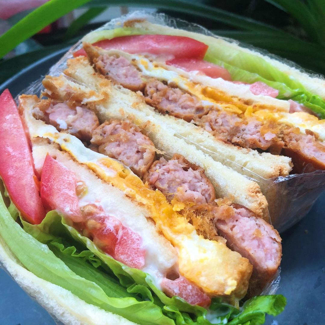 沼三明治（沼サン)的做法