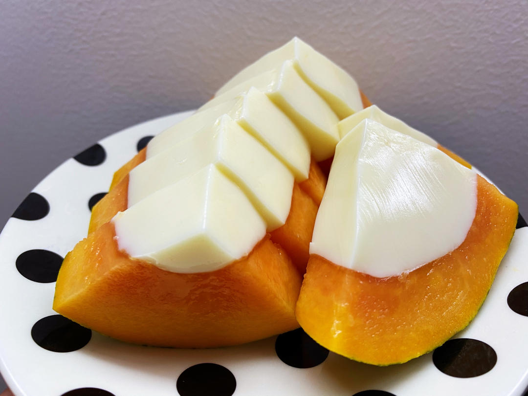 夏日甜品木瓜椰奶冻🔥这样做别有一番风味