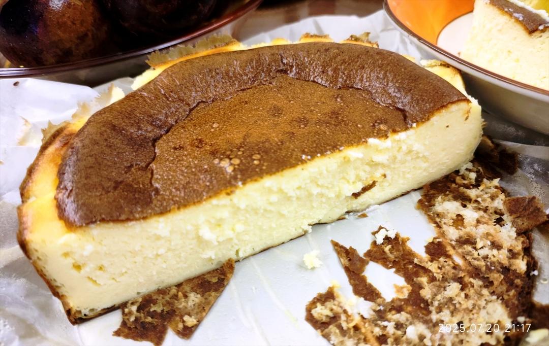 巴斯克芝士蛋糕『最简单的蛋糕』零失败🔥芝士控