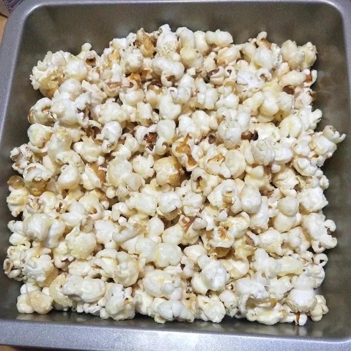 一招搞定小朋友的黄油焦糖爆米花，简单又好吃