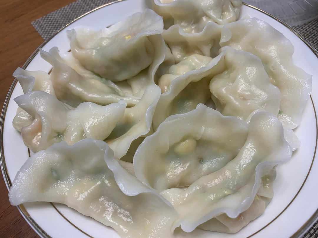 西葫芦鸡蛋饺子