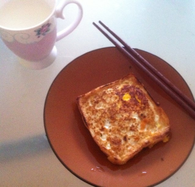吐司煎蛋
