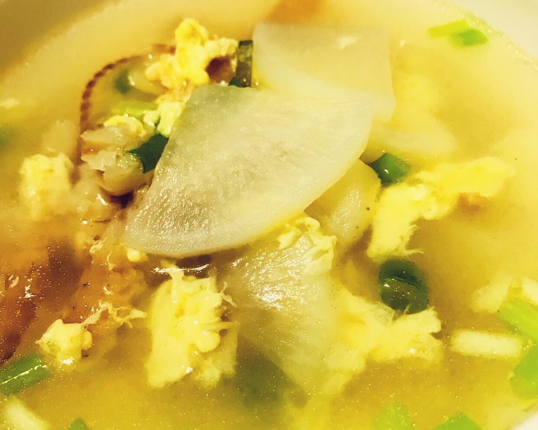 快手菜！干明太鱼汤