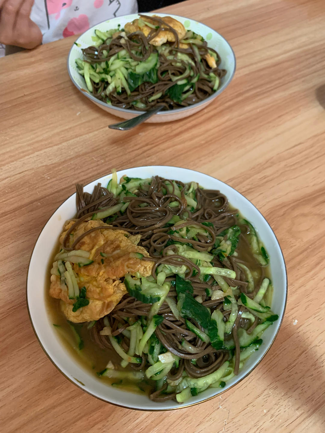 减脂荷包蛋焖荞麦面