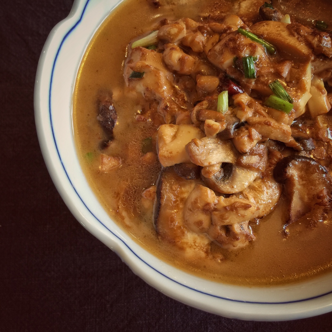 家常红烧肉末豆腐