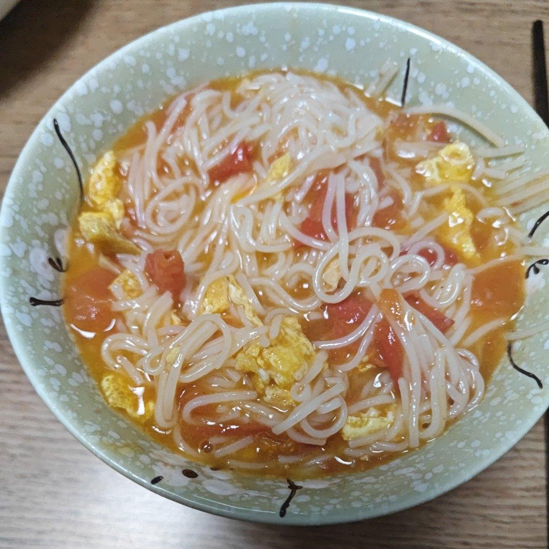 汤都要喝光的西红柿鸡蛋面