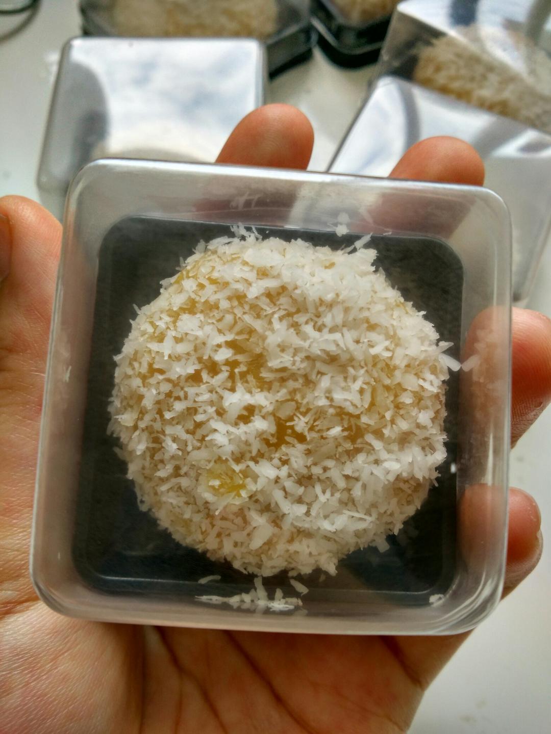 紫薯糯米糍:( 果仁巧克力流心:)